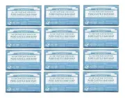 ^ 12 x Dr. Bronner's Pure-Castile Bar Soap Hemp All One Baby Unscented 140g