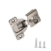 6 Way Adjustment 1/2" Overlay Face Frame Concealed Cabinet Door Hinges 50 Pack