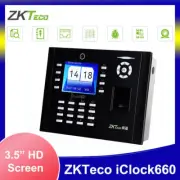 ZKteco iClock660 1.3MP Camera Fingerprint Recognition Time Attendance Terminal