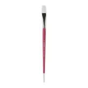 Creative Mark Pro White Acrylic Brushes - [Flat - Size 10]
