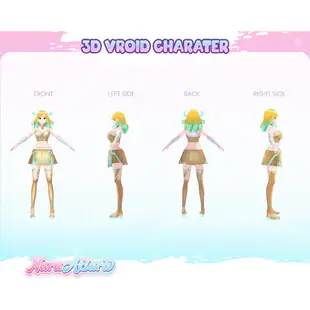 Vtuber Character 3D Vroid Model Ready To Welcome You Avatar
