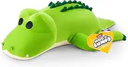 Hug-A-Lumps Crocodile(Rocky) by ZURU, Cuddly Squishy Comfort Plush, Weighted Plush 3.3 Pound