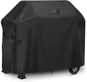 GARPROVM Large Barbecue Cover,BBQ Cover Waterproof 420D Heavy Duty Oxford Fabric Gas BBQ Grill Cover 5+ Burner Rip-Proof,Windproof&Anti-UV for weber,Brinkmann,Char Broil,Holland etc (72 Inch/183 cm)