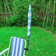 Portable Beach Umbrella with Universal Clamp Sun Protection Sunshade Shelter