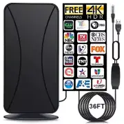 TV Antenna - 2023 Amplified HD Digital Indoor TV Antenna Booster 450+ Miles Rang