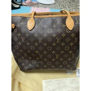 LV M40156 Neverfull 縮口肩揹購物包(中)