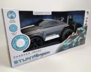 Sharper Image Stunt Mongoose Remote Control Glow Racer RC Car Blue Lighting Toy