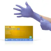 Ansell Microflex SU-690 Disposable Nitrile Gloves, Latex-Free, Powder-Free Gl...