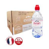 在飛比找momo購物網優惠-福利品/即期品【Evian 依雲】法國Evian天然礦泉水7