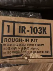 Vintage Nutone IR-103K (Intercom Rough-In Kit)