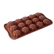 5PCS 15 Grid Plum Blossom Ice Tray Mold Three-dimensional Ice Box Chocolate Ice Tray Baking Mold