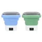 Folding Washing Machine 9L Portable Mini Washer for Underwear Socks Infant Cloth