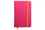 Rhodia Rhodiarama Hardcover Notebook Pocket Lined Raspberry