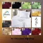 AU King Size Sheet Set 4 PCs Extra Deep Pocket Stripes 1200 TC 100% Cotton