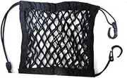 WEKAMOS Car Seat Net Organizer High Elastic Mesh Storage Barrier for Pet and Sundries Insulates Front and Back Seat for Enhanced Safety and Spaciousness