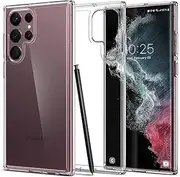 [MEZON] Ultra Slim Case for Samsung Galaxy S22 Ultra – Premium Crystal Clear Case – Shock Absorption, Wireless Charging Compatible (Galaxy S22 Ultra, Gel Clear)