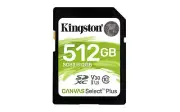 512GB Kingston Canvas Select Plus SD Card Class 10 UHS I Full HD 4K UHD