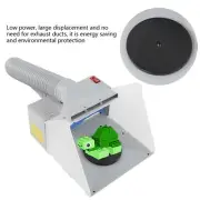 Airbrush Spray Booth With Turn Table Foldable Exhaust Filter Extractor Set 60HZ
