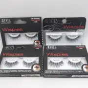 Ardell Wispies Feathered Lashes 4pair NEW