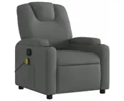 Electric Massage Chairs Massage Recliner Chair Dark Grey Fabric