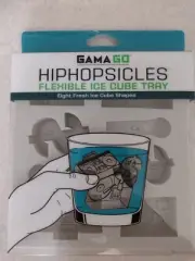 Gamago Hiphopsicles Flexible 4 Music Themed Shapes Ice Cube Tray 1 Count NIP
