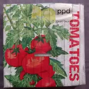 Paper Napkins Harvest Tomatoes Two Can Art 20-count 25cm Cocktail Beverage PPD