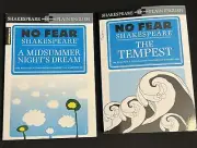 No Fear Shakespeare 2 Books: A Midsummer Night's Dream and The Tempest