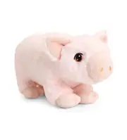Keeleco Pig Kids 18cm Souvenir/Gifts Soft Animal Plush Stuffed Toy Pink 3Y+