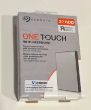 Seagate (STKY2000401) 2TB External Hard Drive - Silver