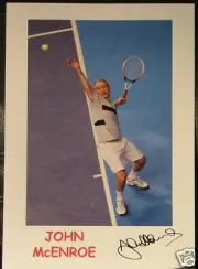 JOHN McENROE signed Print