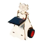 Food Delivery Robot Model, DIY Assembly Toy, Science Experiment Kits, Solar