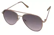 Kenneth Cole Reaction Mens Sunglass Gold Metal Aviator, Gradient Lens KC1386 28T