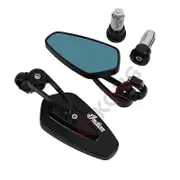 For Indian Ftr 1200 S Ftr1200 Carbon / Rally Chief Vintage Scout Motorcycle 22mm 7/8"aluminum Bar Grips End Rearview Side Mirror Yalo A-Black