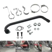 Black Exhaust Pipe Kit for Predator 212cc 196cc GX160 GX200 Go Kart Minibike