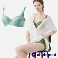 在飛比找蝦皮商城優惠-【ohoh-mini 歐歐咪妮】浪漫蕾絲剪接款哺乳內衣-天空