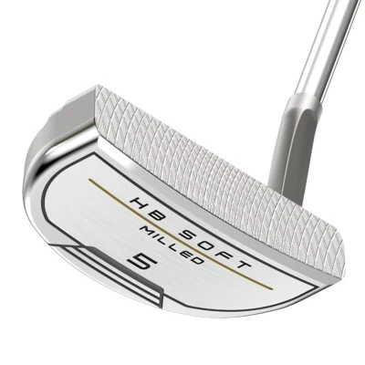 Cleveland Golf HB Soft Milled Putter MRH - #5 Mallet Slant Neck - 35" Length