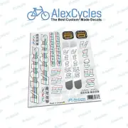 VITUS 999 Plus Carbone Tubing Dural Frame Fork Decals Stickers Re-sprays + Gift