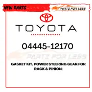 04445-12170 TOYOTA GASKET KIT, POWER STEERING GEAR(FOR RACK & PINION) NEW OEM