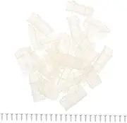 LIFKICH 25pcs Light Clips Durable Fixed Buckles for Lamp Shade Installation Versatile Rotary Fasteners for Home Lighting Easy to Use Parts