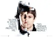 BBC ~ SHERLOCK AND WATSON FACES ~ 24x36 POSTER ~ NEW