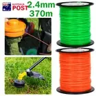 2.4mm*370m Trimmer Line Whipper Snipper Brush Cutter Brushcutter Cord 2 colors