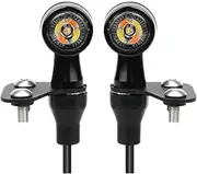 For Scrambler 1100 Motorcycle Turn Signal Light Flashing Indicator Refit Blinker Flasher E32 Retro Running Lamp(Front)