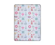 M07 200x145cm 3# Printed Dual Layers Sandproof Waterproof Picnic Beach Blanket Foldable Mat for Camping Hiking Park