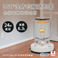 在飛比找momo購物網優惠-【TOYOTOMI】KS-67H 煤油暖爐(適用約24坪_日