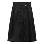[Prada] Prada Re-Nylon Flared Skirt 42 IT BLACK