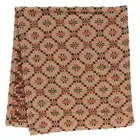 New Primitive Christmas RED GREEN TABLE RUNNER Woven Topper 32"
