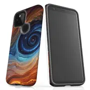 For Google Pixel 4a 5G Tough Protective Cover, Eye Of The Galaxy