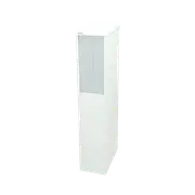 Sandleford 110cm White Matte Burwood Parcel Letterbox