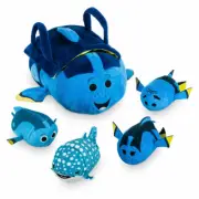 Disney Store Tsum Tsum Plush Finding Dory Bag Set New