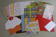 10 + Sheets Of Vintage Speciality Birthday Scrapbooking Paper: Me & My Bid Ideas